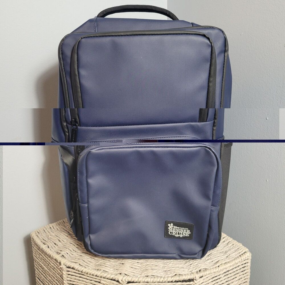 Disney Vacation Club Member Cruise Medium Backpack Dark Blue